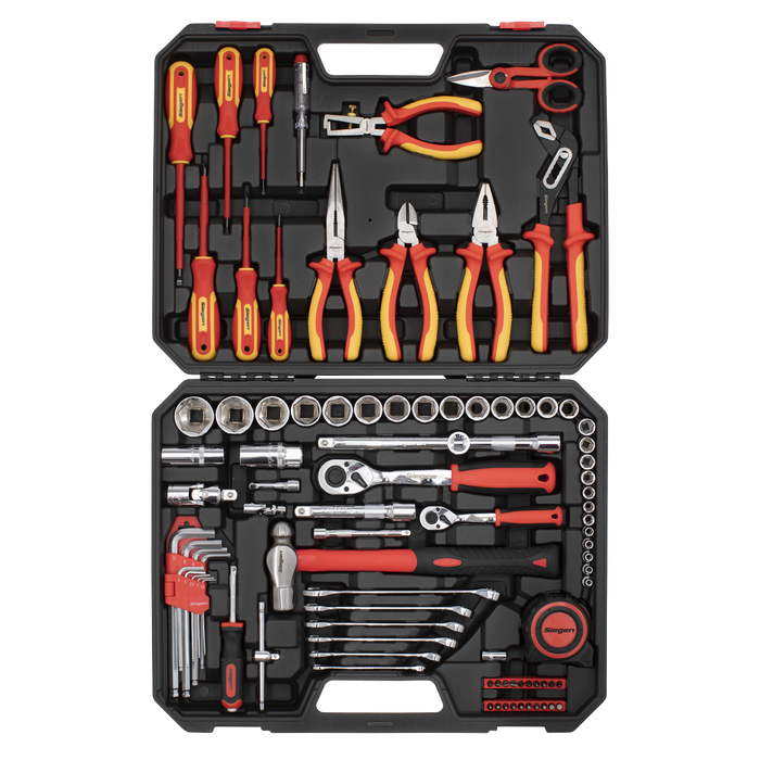 Siegen Electrician's Tool Kit 90pc | S01217