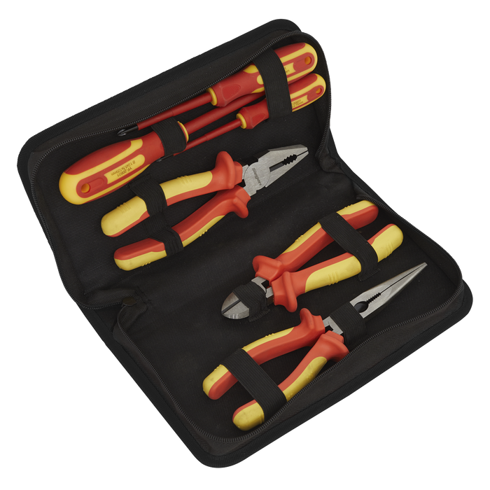 Siegen Electrical Tool Kit 6pc - VDE Approved | S01218