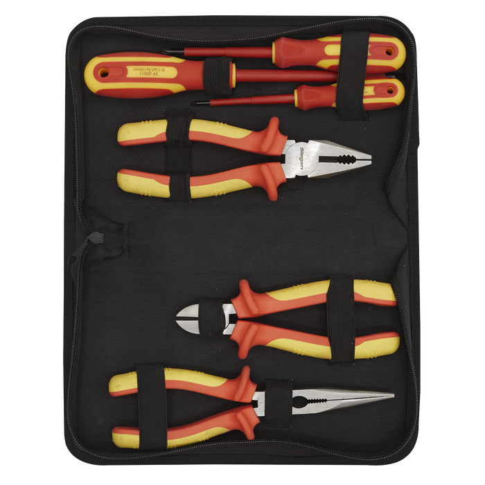 Siegen Electrical Tool Kit 6pc - VDE Approved | S01218