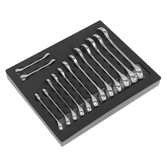 Siegen Stubby Combination Spanner Set 14pc | S01232