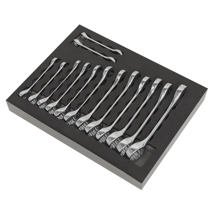 Siegen Stubby Combination Spanner Set 14pc | S01232