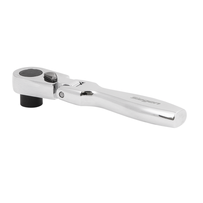 Siegen Micro Flexi-Head Ratchet Bit Driver 1/4"Hex | S01253