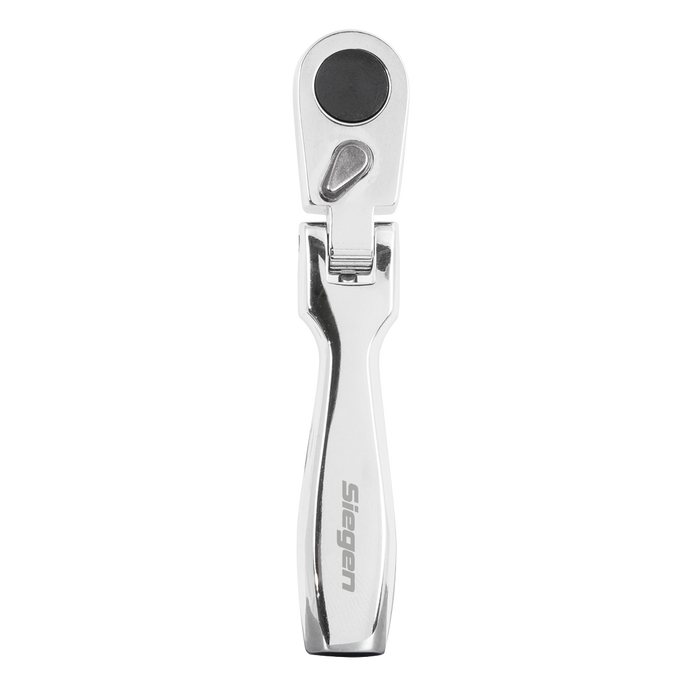 Siegen Micro Flexi-Head Ratchet Bit Driver 1/4"Hex | S01253