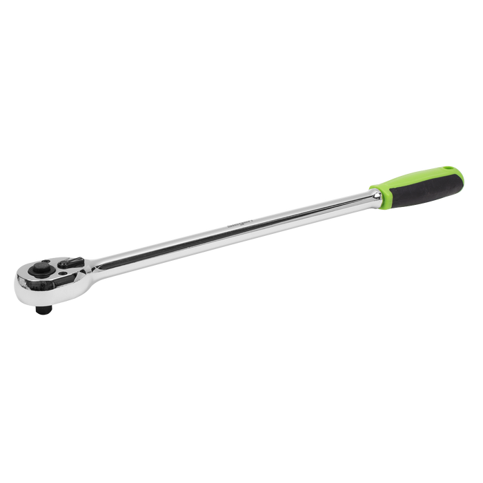 Siegen Extra-Long Ratchet Wrench with Flip Reverse 1/4"Sq Drive | S01256