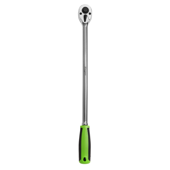 Siegen Extra-Long Ratchet Wrench with Flip Reverse 1/4"Sq Drive | S01256