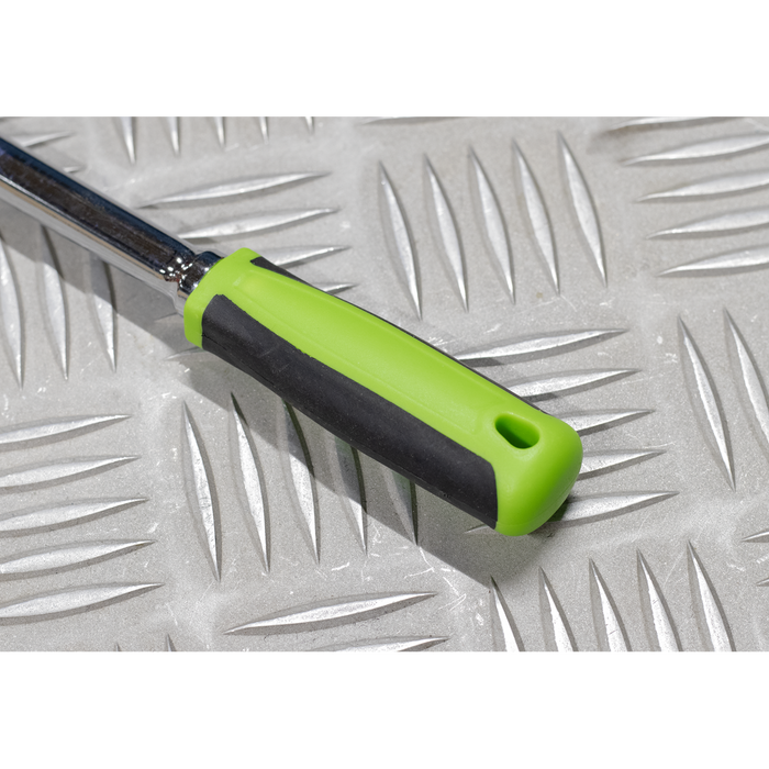 Siegen Extra-Long Flexi-Head Ratchet Wrench with Flip Reverse 1/4"Sq Drive | S01257