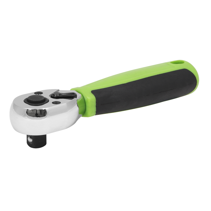 Siegen Stubby Ratchet Wrench with Flip Reverse 3/8"Sq Drive | S01259