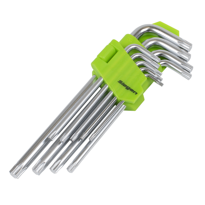 Siegen Long TRX-Star* Key Set 9pc | S01262