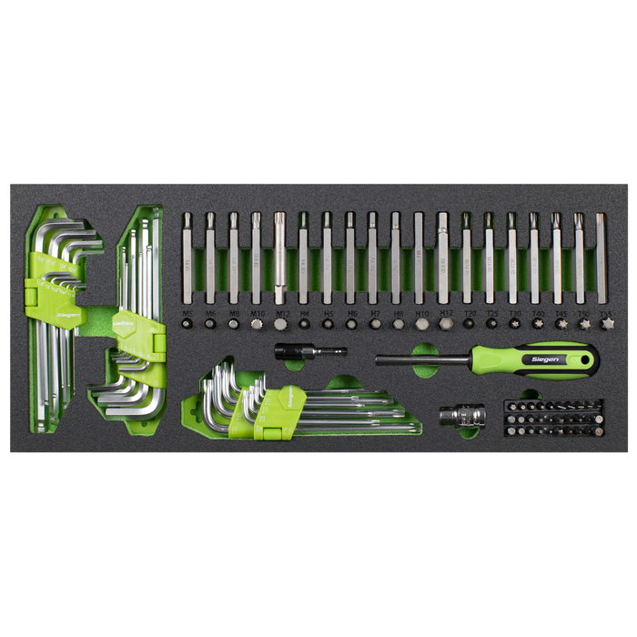 Topchest & Rollcab Combination 6 Drawer with 247pc Tool Kit | S01267
