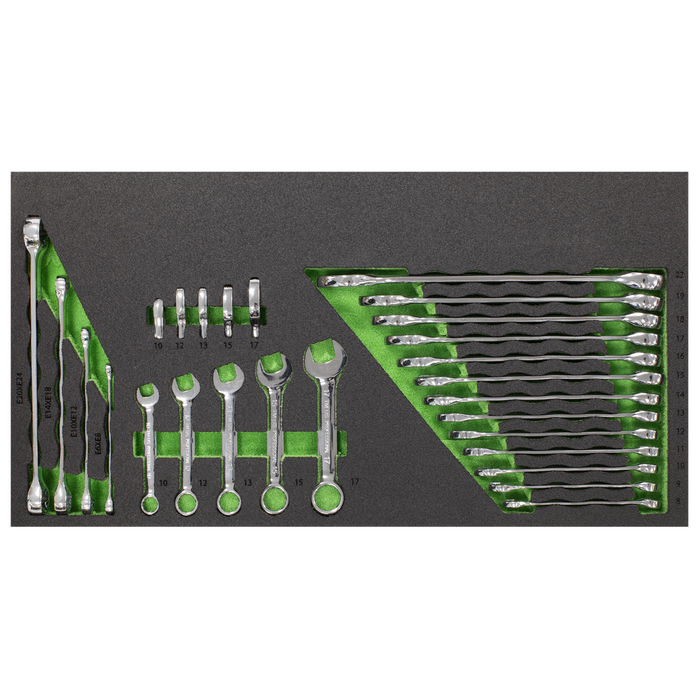 Topchest & Rollcab Combination 6 Drawer with 247pc Tool Kit | S01267