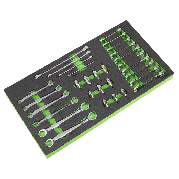 Siegen Specialised Spanner Set with Tool Tray 30pc | S01274