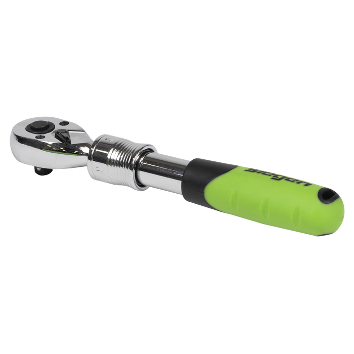Siegen Extendable Ratchet Wrench 1/4"Sq Drive | S01282