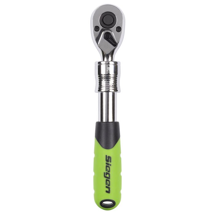 Siegen Extendable Ratchet Wrench 1/4"Sq Drive | S01282