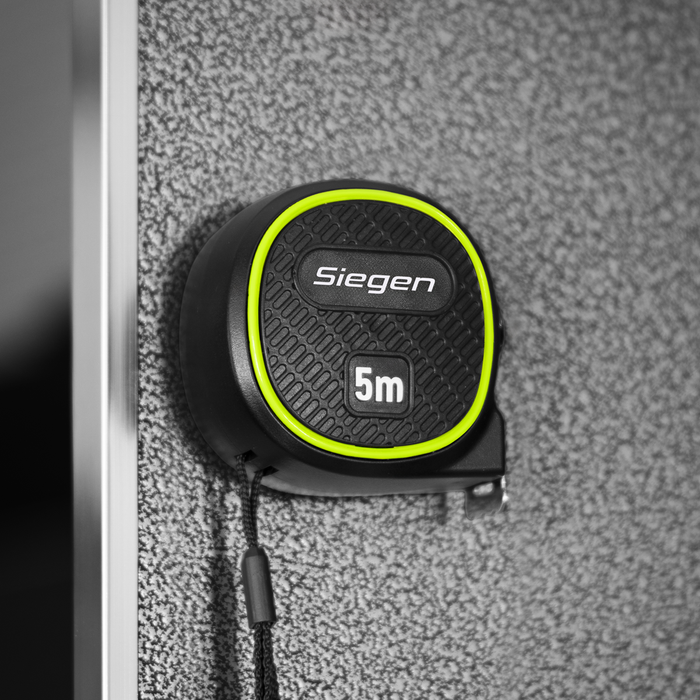 Metric/Imperial Auto-Lock Tape Measure 5m(16ft) x 19mm | S01328
