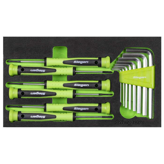 Siegen Mini Toolbox 2 Drawer with 111pc Tool Kit | S01335