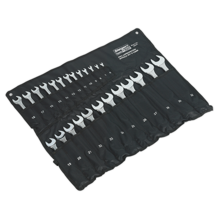 Siegen Jumbo Combination Spanner Set 25pc | S0401