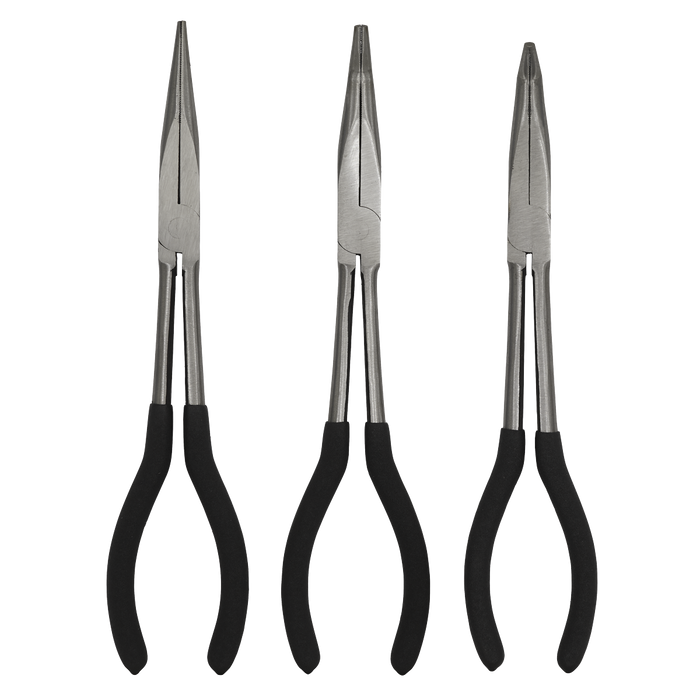 Siegen Needle Nose Pliers Set 275mm 3pc | S0433
