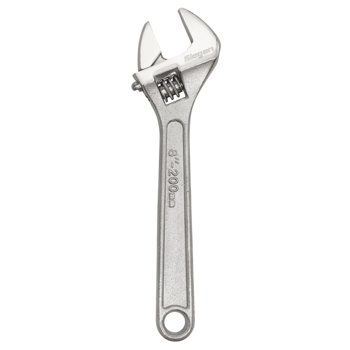Siegen Adjustable Wrench 200mm | S0451