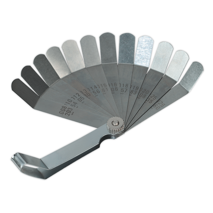 Siegen Dual Marked Offset Feeler Gauge 12 Blade | S0516