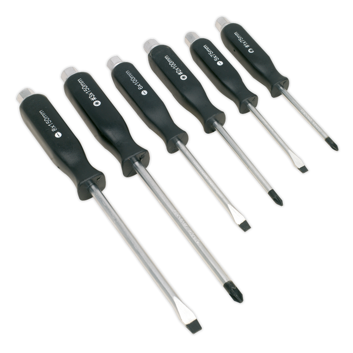 Siegen Hammer-Thru Screwdriver Set 6pc | S0535