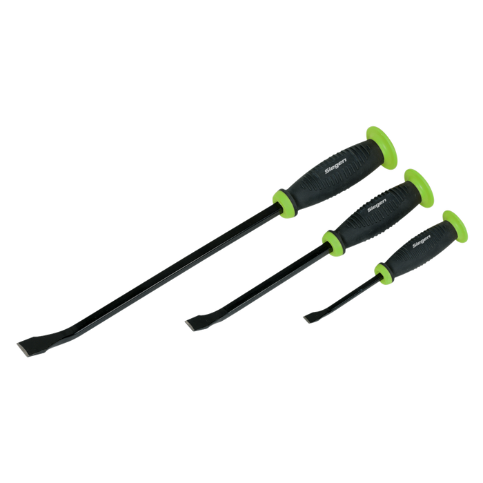 Siegen Pry Bar Set with Hammer Cap 3pc | S0558