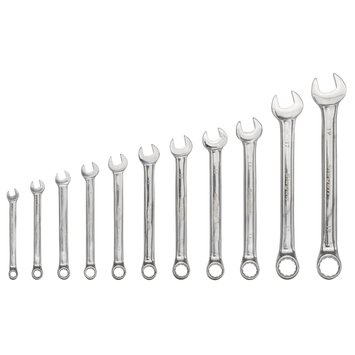 Siegen Combination Spanner Set 6-19mm 11pc | S0562