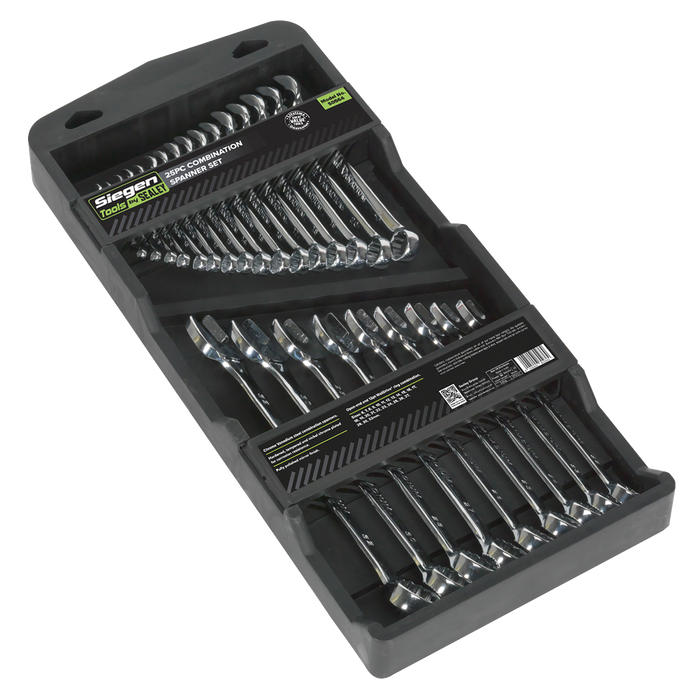 Siegen Combination Spanner Set 25pc | S0564