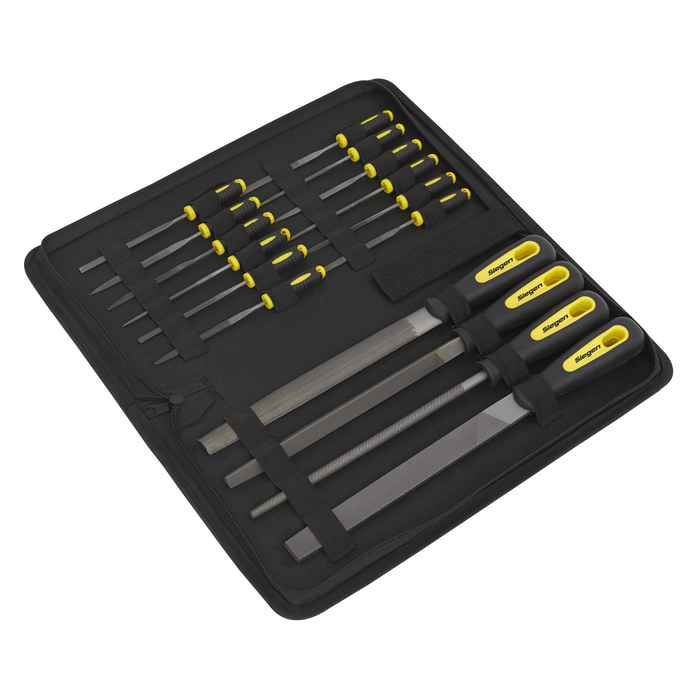 Siegen Engineer's & Needle File Set 16pc | S05781