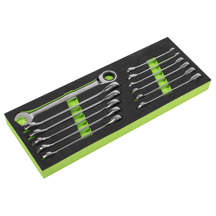 Siegen Ratchet Combination Spanner Set 12pc | S0634