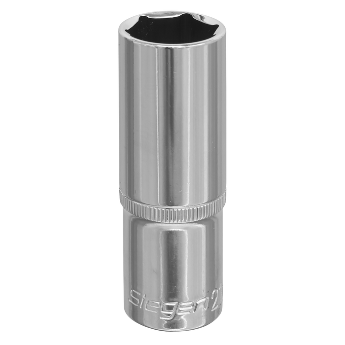 Siegen Deep Socket 1/2"Sq Drive 21mm | S0676