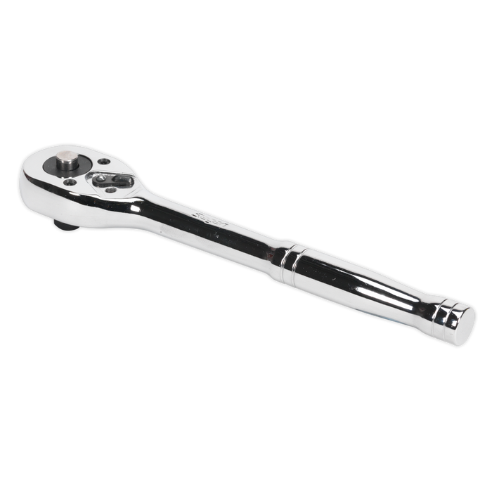 Siegen Pear-Head Ratchet Wrench with Flip Reverse 3/8"Sq Drive | S0705