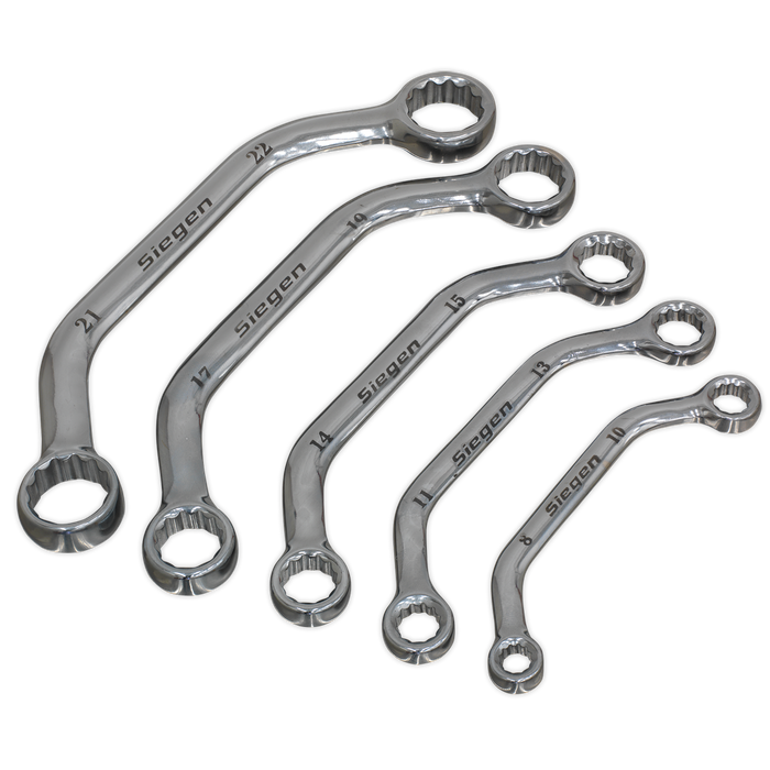 Siegen Obstruction Spanner Set 5pc | S0716