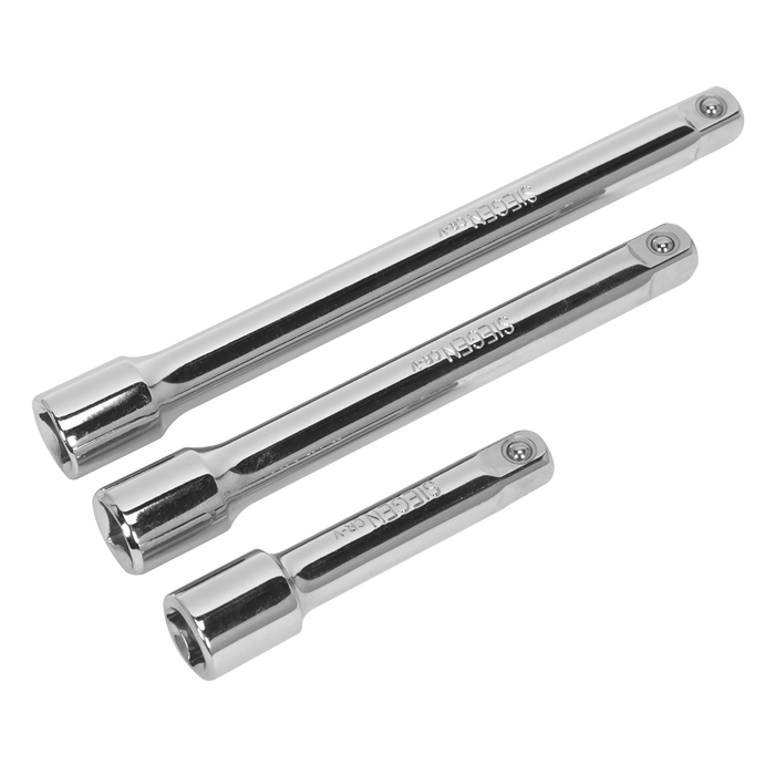 Siegen Extension Bar Set 3/8"Sq Drive 3pc | S0719