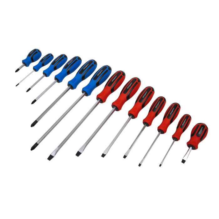 Siegen Hammer-Thru Screwdriver Set 13pc | S0754