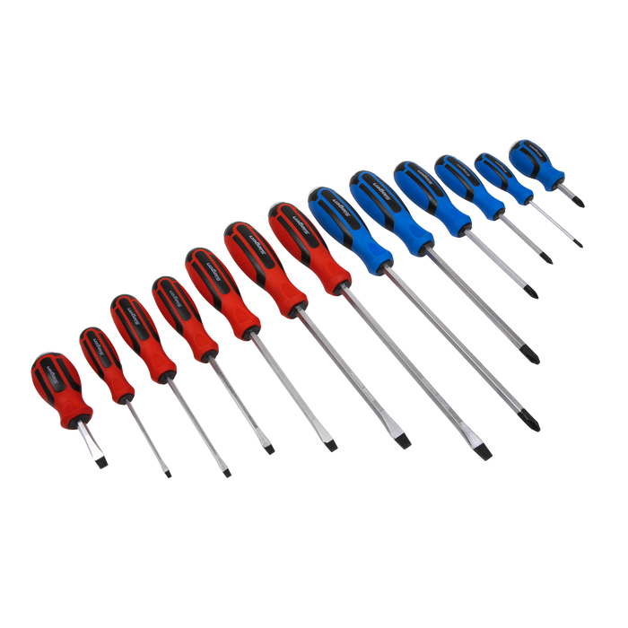 Siegen Hammer-Thru Screwdriver Set 13pc | S0754