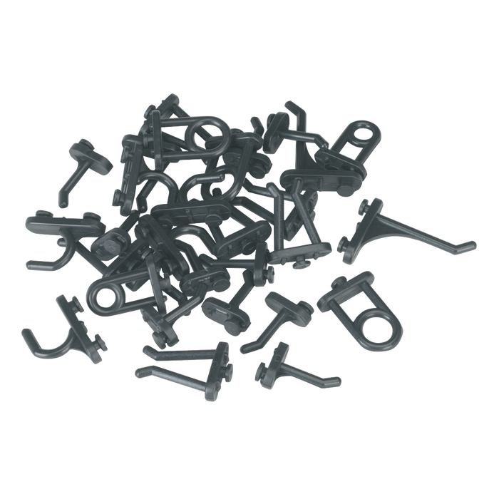 Hook Assortment for Composite Pegboard 30pc | S0766