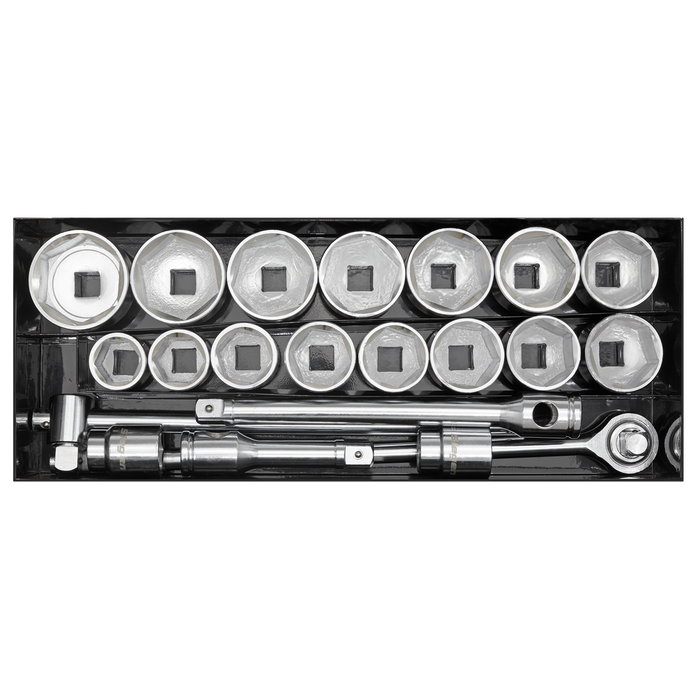 Siegen Socket Set 1"Sq Drive 21pc | S0768
