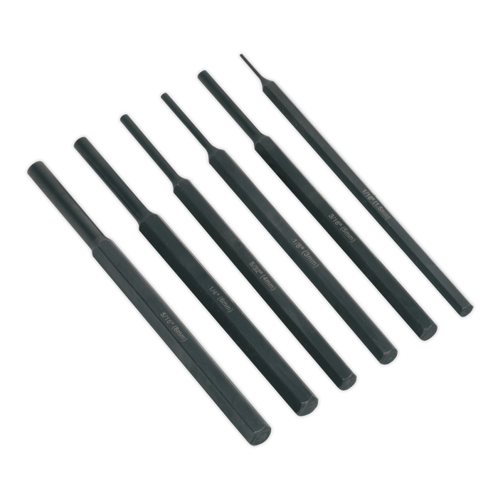Siegen Parallel Pin Punch Set 6pc | S0800