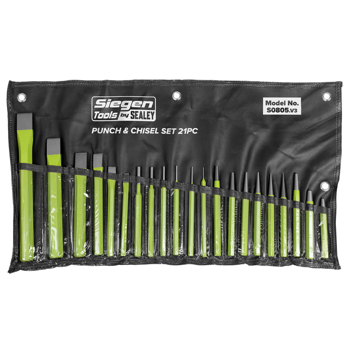 Punch & Chisel Set 21pc | S0805