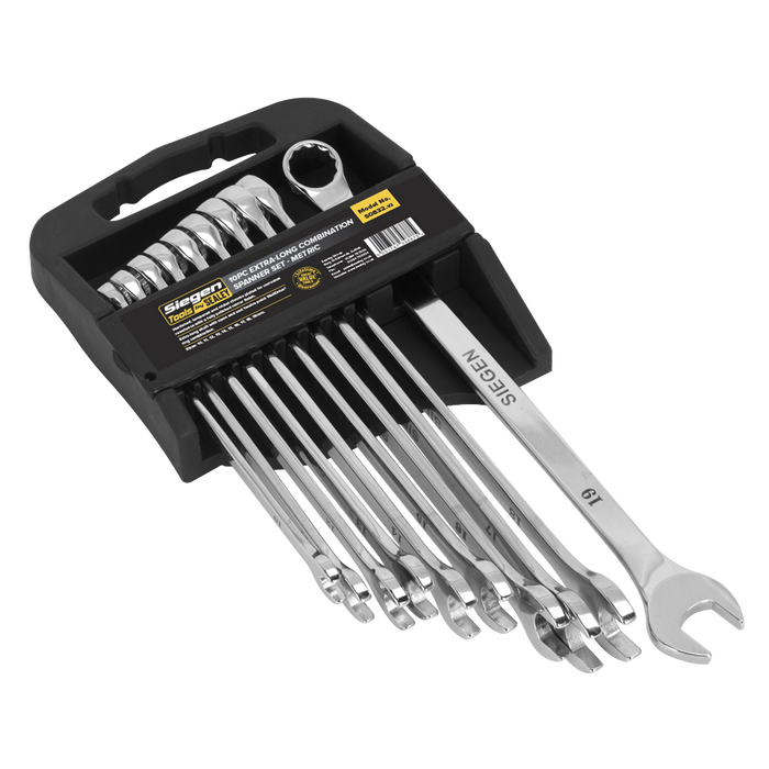 Siegen Extra-Long Combination Spanner Set 10pc | S0832