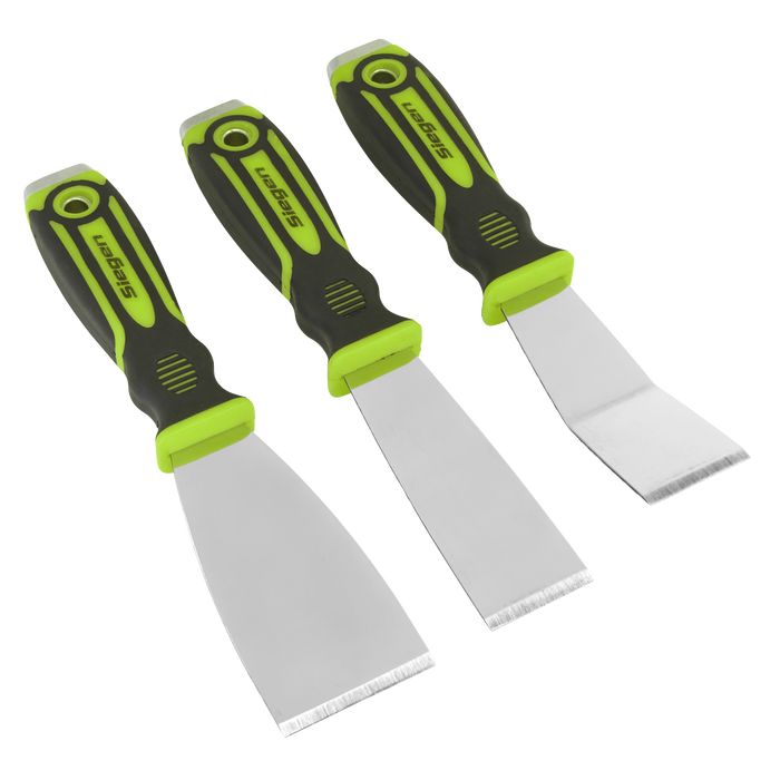Siegen Scraper Set with Hammer Cap 3pc | S0856