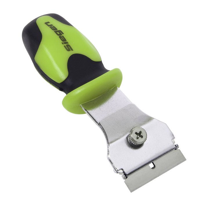 Siegen Razor Scraper with Comfort Grip - Display Box of 12 | S0883