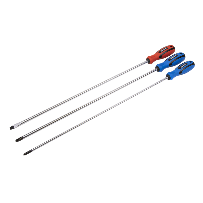 Siegen Extra-Long Screwdriver Set 3pc | S0895