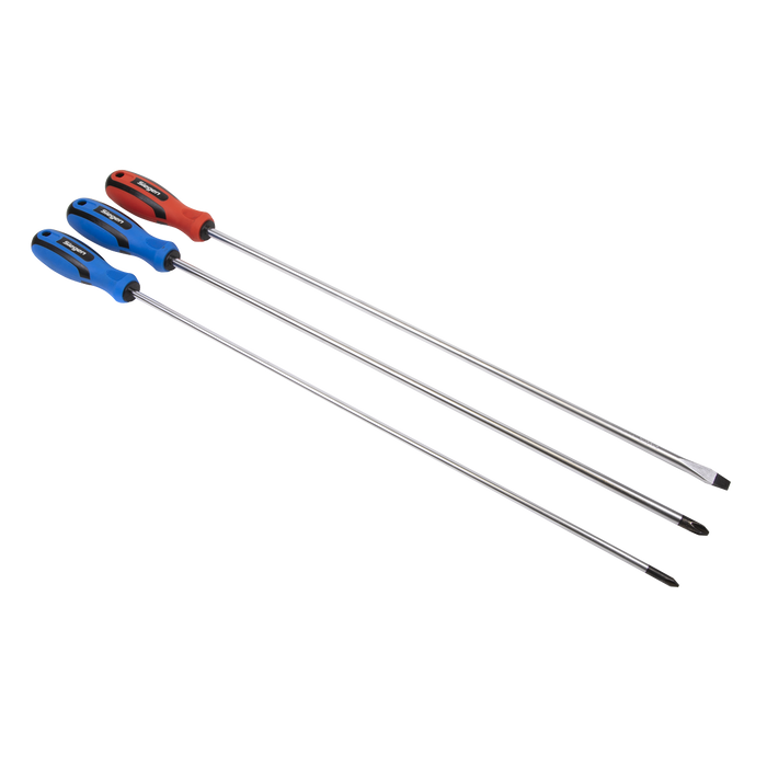 Siegen Extra-Long Screwdriver Set 3pc | S0895