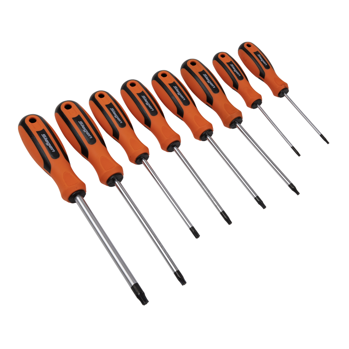 Siegen TRX-Star* Screwdriver Set 8pc | S0897