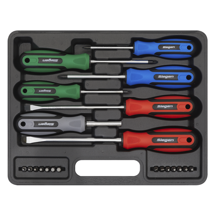 Siegen Screwdriver Set 21pc | S0923