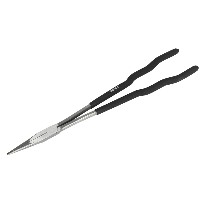 Siegen Extra-Long Straight Needle Nose Pliers 400mm | S0925