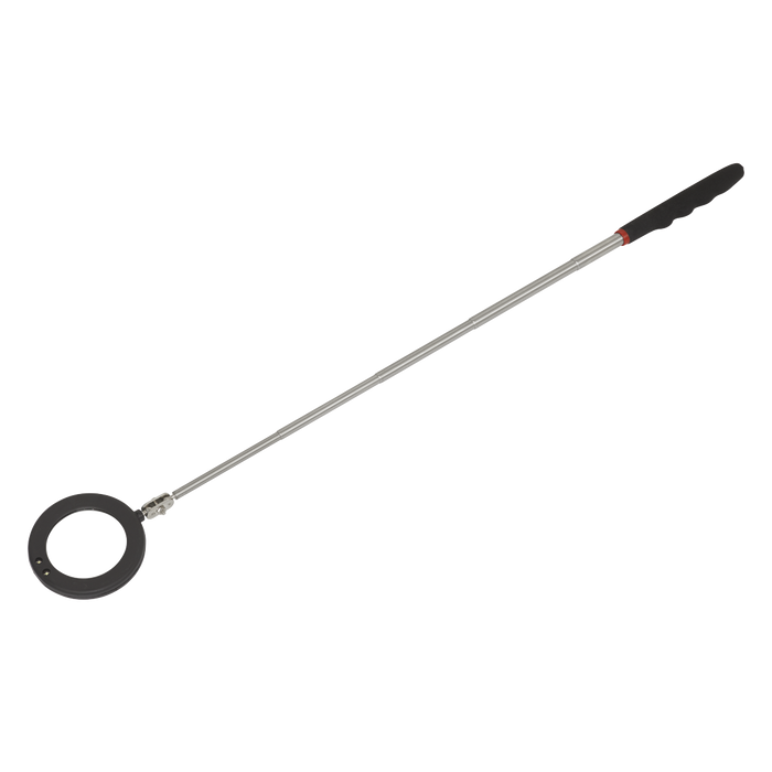 Siegen Telescopic Inspection Mirror with LED 75mm | S0947