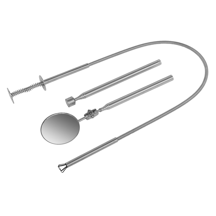 Magnetic Pick-Up, Flexible Claw & Inspection Tool Set 3pc | S0949
