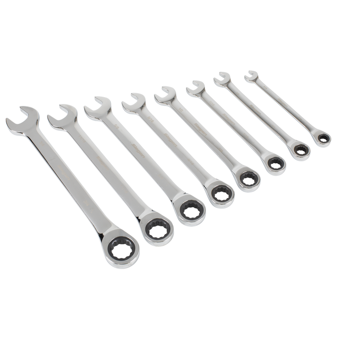 Siegen Imperial Combination Ratchet Spanner Set 8pc | S0984